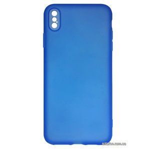 Чохол-накладка TPU Acid Color Case для iPhone Xs Max Блакитний 1001000304 фото | SOTAFON
