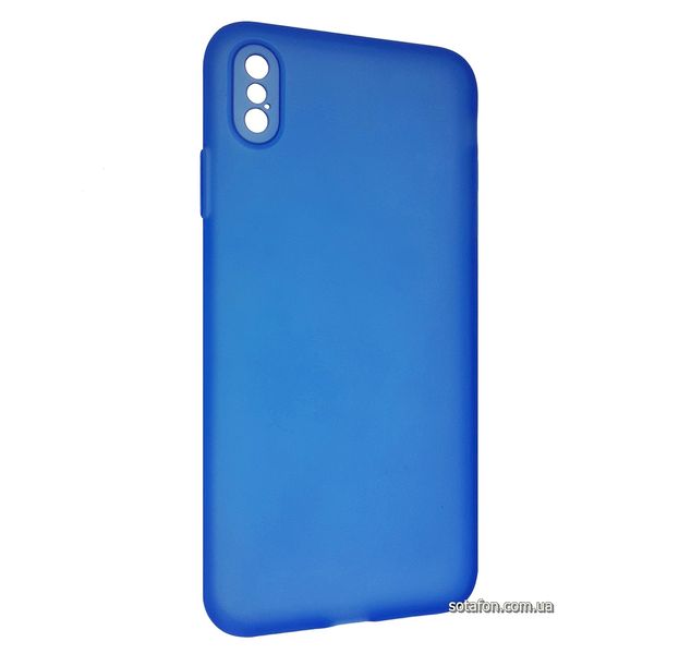 Чехол-накладка TPU Acid Color Case для iPhone Xs Max Голубой 1001000304 фото