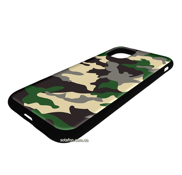 Чехол-накладка TPU Camouflage Case для iPhone 11 Pro Max Зеленый 1001000369 фото