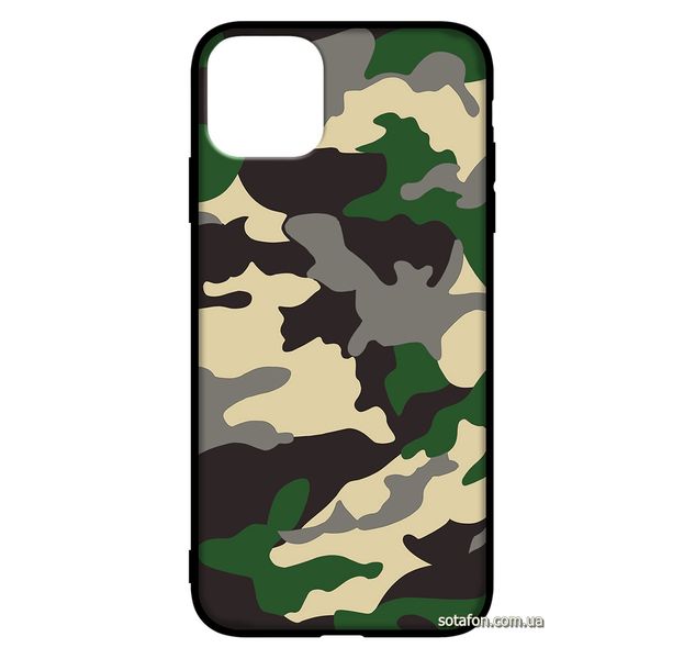 Чехол-накладка TPU Camouflage Case для iPhone 11 Pro Max Зеленый 1001000369 фото