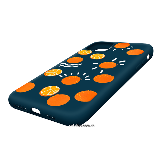 Чохол-накладка TPU Liquid Silicone Cover для iPhone 11 Pro Max (Апельсин) 1012541 фото | SOTAFON