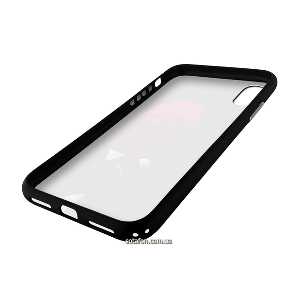 Чехол-накладка TPU+PC Creative case для iPhone X / Xs (Boy in cap) 0088576211p фото