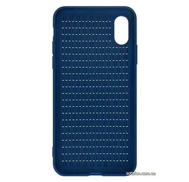 Чехол-накладка Baseus BV Weaving case 2 Generation для iPhone X / Xs Синий 1012520 фото