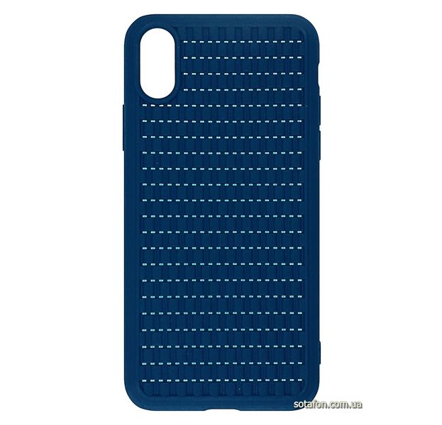 Чехол-накладка Baseus BV Weaving case 2 Generation для iPhone X / Xs Синий 1012520 фото