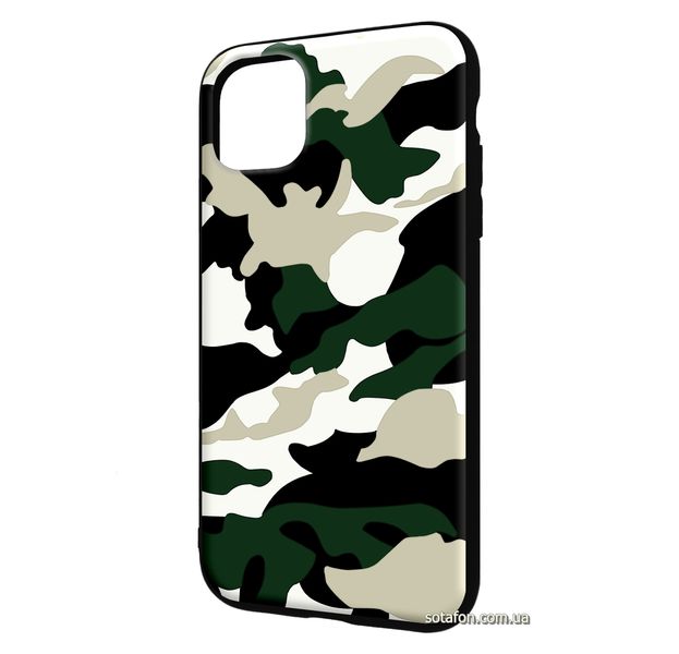 Чехол-накладка TPU Camouflage Case для iPhone 11 Pro Max Белый 1001000370 фото