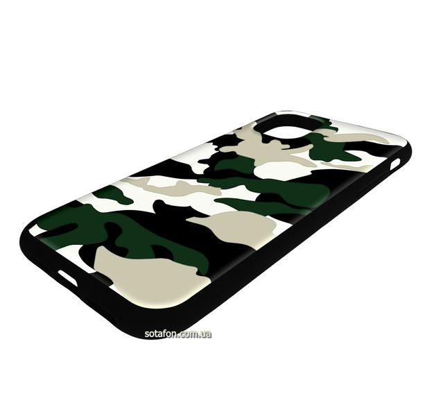 Чехол-накладка TPU Camouflage Case для iPhone 11 Pro Max Белый 1001000370 фото