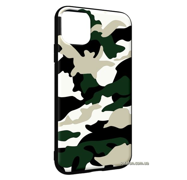 Чехол-накладка TPU Camouflage Case для iPhone 11 Pro Max Белый 1001000370 фото