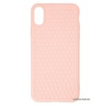 Чехол-накладка Baseus BV Weaving case 2 Generation для iPhone X / Xs Розовый 1012521 фото