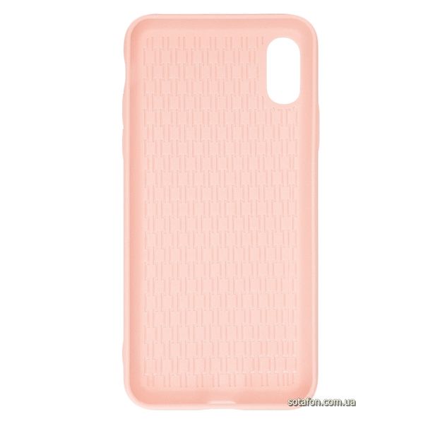 Чехол-накладка Baseus BV Weaving case 2 Generation для iPhone X / Xs Розовый 1012521 фото