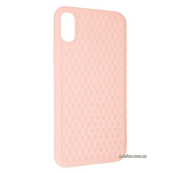 Чехол-накладка Baseus BV Weaving case 2 Generation для iPhone X / Xs Розовый 1012521 фото