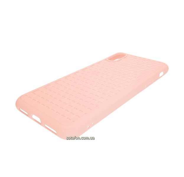 Чехол-накладка Baseus BV Weaving case 2 Generation для iPhone X / Xs Розовый 1012521 фото