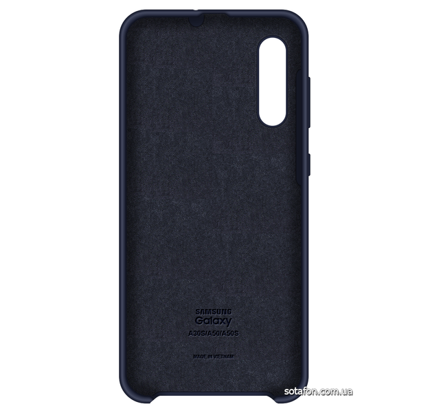 Чохол-накладка Silicone Cover (AA) для Samsung Galaxy A30s SM-A307F / A50 SM-A505F / A50s SM-A507F Темно-синій 0088576253p фото | SOTAFON