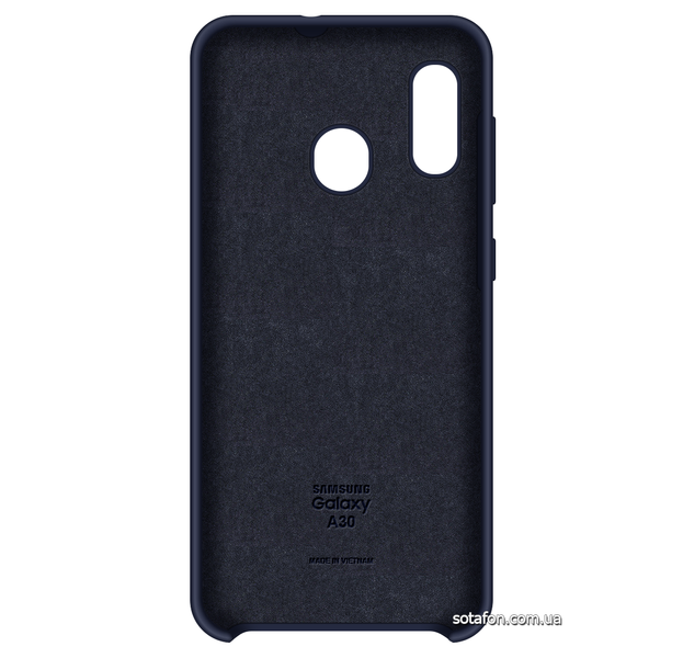 Чехол-накладка Silicone Cover (AA) для Samsung Galaxy A20 SM-A205F / A30 SM-A305F Темно-синий 0088576254p фото | SOTAFON