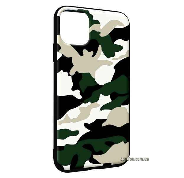 Чехол-накладка TPU Camouflage Case для iPhone 11 Белый 1001000372 фото