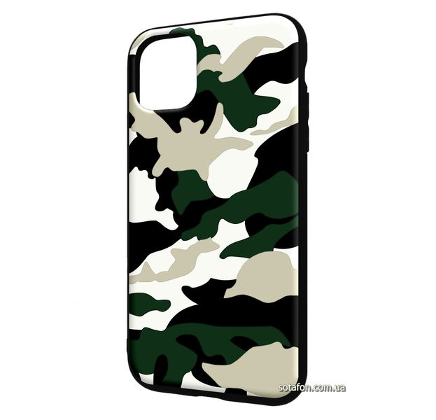 Чохол-накладка TPU Camouflage Case для iPhone 11 Білий 1001000372 фото