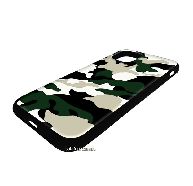 Чехол-накладка TPU Camouflage Case для iPhone 11 Белый 1001000372 фото