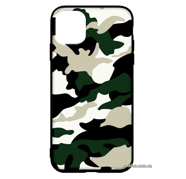 Чехол-накладка TPU Camouflage Case для iPhone 11 Белый 1001000372 фото