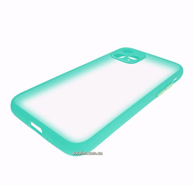 Чехол-накладка TPU+PC Shadow Matte Case New для iPhone 11 Pro Мятный / Салатовый 1012548 фото