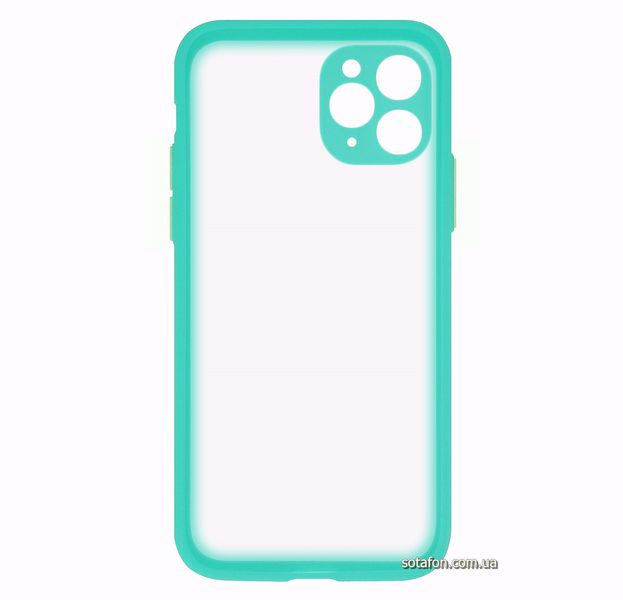 Чехол-накладка TPU+PC Shadow Matte Case New для iPhone 11 Pro Мятный / Салатовый 1012548 фото