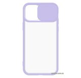 Чехол-накладка TPU+PC Camera Protect Matte Case для iPhone 12 mini Фиолетовый 1001000325 фото