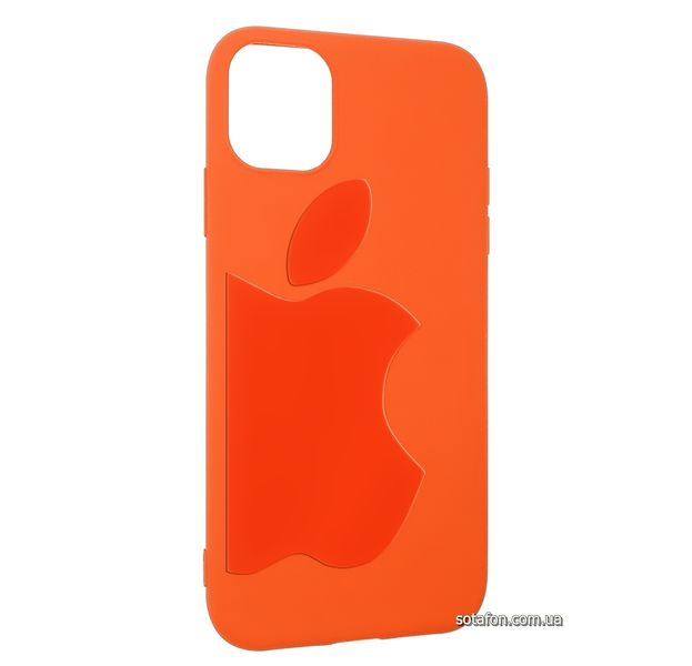 Чехол-накладка TPU Big Apple Case для iPhone 11 Оранжевый 1001000346 фото