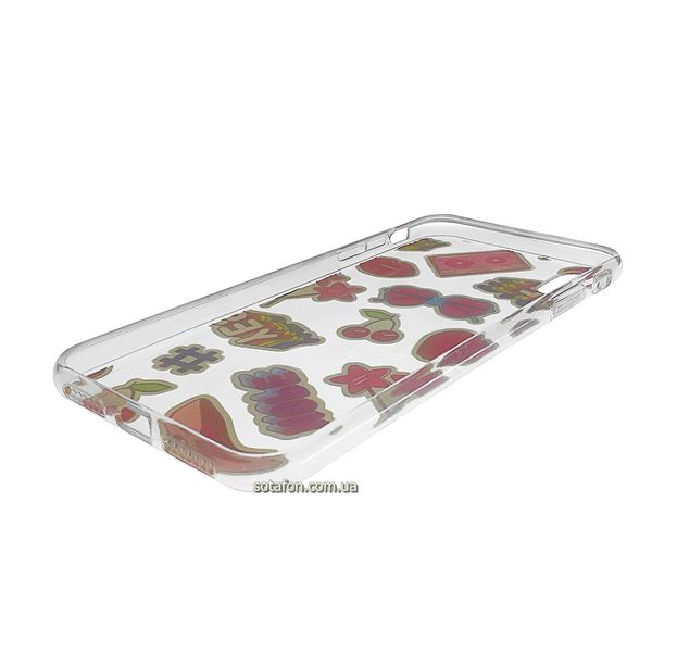 Чохол-накладка TPU Lovely Case Young Style для iPhone Xs Max (Lips) 1012564 фото