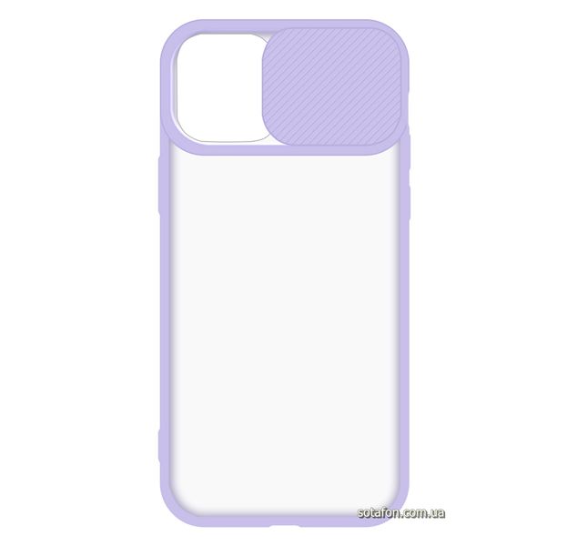 Чохол-накладка TPU+PC Camera Protect Matte Case для iPhone 12 mini Фіолетовий 1001000325 фото