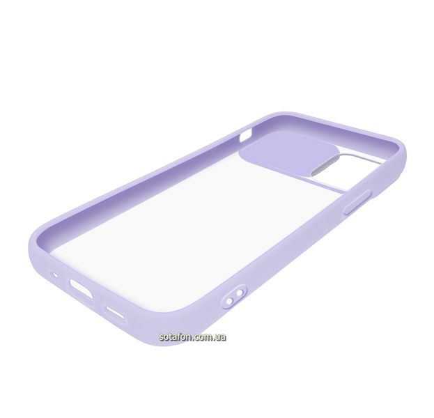 Чохол-накладка TPU+PC Camera Protect Matte Case для iPhone 12 mini Фіолетовий 1001000325 фото