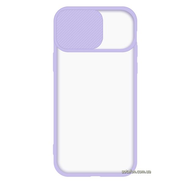 Чохол-накладка TPU+PC Camera Protect Matte Case для iPhone 12 mini Фіолетовий 1001000325 фото