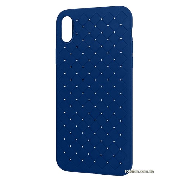 Чехол-накладка Baseus BV Weaving Case для iPhone X / Xs Синий 1012524 фото