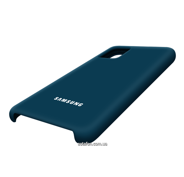 Чохол-накладка Silicone Cover (AA) для Samsung Galaxy S20 Plus 4G SM-G985F / S20 Plus 5G SM-G986U Синій 0088576302p фото | SOTAFON