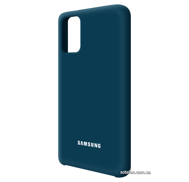 Чохол-накладка Silicone Cover (AA) для Samsung Galaxy S20 Plus 4G SM-G985F / S20 Plus 5G SM-G986U Синій 0088576302p фото | SOTAFON