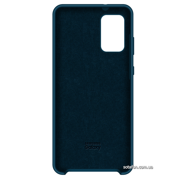 Чохол-накладка Silicone Cover (AA) для Samsung Galaxy S20 Plus 4G SM-G985F / S20 Plus 5G SM-G986U Синій 0088576302p фото | SOTAFON