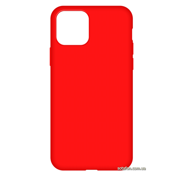 Чехол-накладка TPU TOTO 1mm Matt Case для iPhone 11 Pro Красный 0088576165p фото