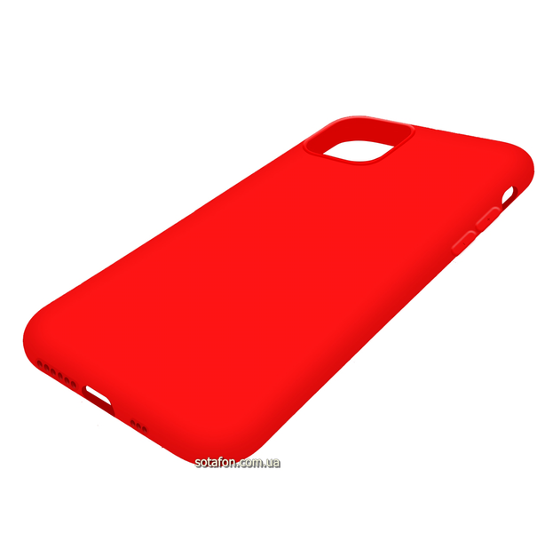 Чехол-накладка TPU TOTO 1mm Matt Case для iPhone 11 Pro Красный 0088576165p фото