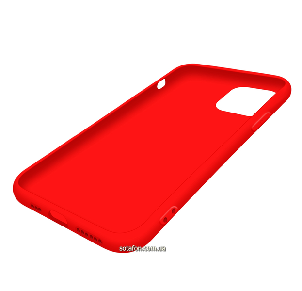 Чехол-накладка TPU TOTO 1mm Matt Case для iPhone 11 Pro Красный 0088576165p фото