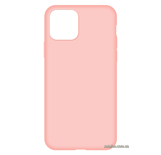 Чохол-накладка TPU TOTO 1mm Matt Case для iPhone 11 Pro Рожевий 0088576166p фото