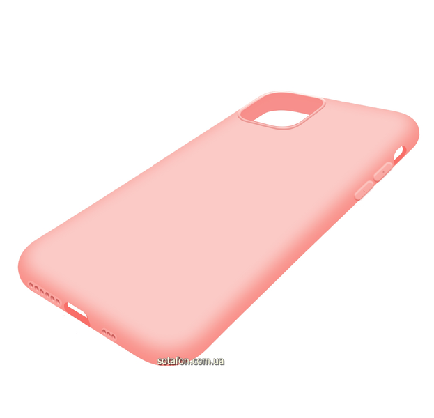 Чохол-накладка TPU TOTO 1mm Matt Case для iPhone 11 Pro Рожевий 0088576166p фото