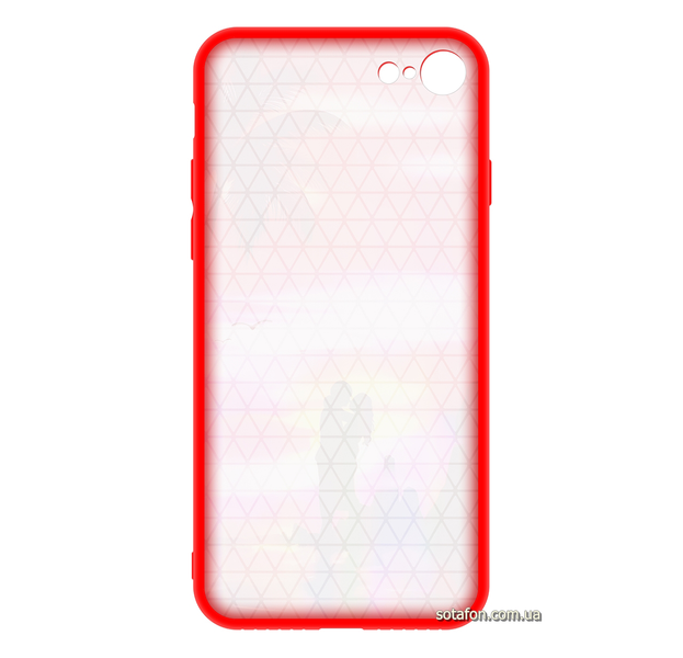 Чохол-накладка TPU+Glass Lumi світиться в темряві для iPhone 7 / 8 / SE (2020) (Романтика) 0088576216p фото