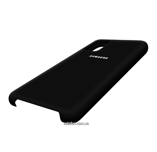 Чехол-накладка Silicone Cover (AA) для Samsung Galaxy S20 4G SM-G980F / S20 5G SM-G981B Черный 0088576304p фото | SOTAFON