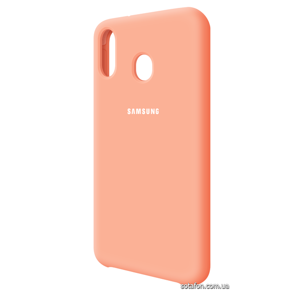 Чехол-накладка Silicone Cover (AA) для Samsung Galaxy M20 SM-M205F Светло-розовый 0088576258p фото | SOTAFON