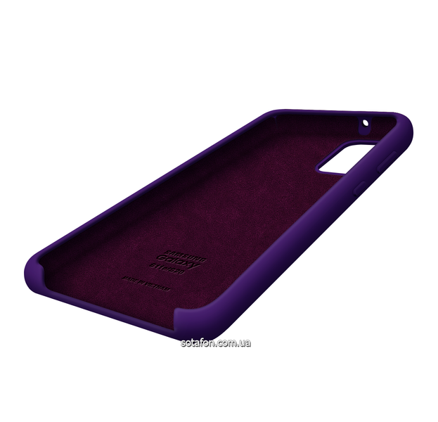 Чохол-накладка Silicone Cover (AA) для Samsung Galaxy S20 4G SM-G980F / S20 5G SM-G981B Фіолетовий 0088576305p фото | SOTAFON