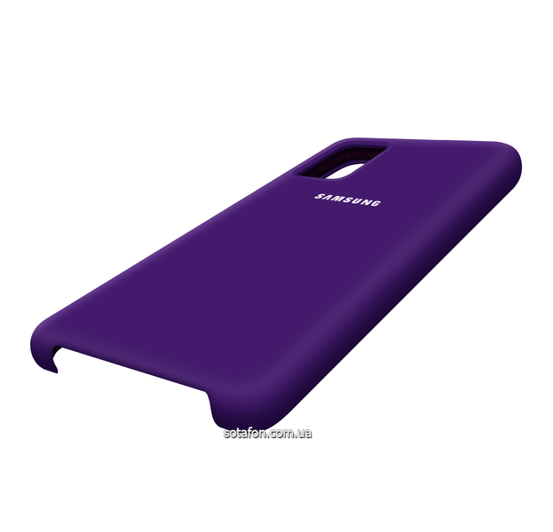 Чохол-накладка Silicone Cover (AA) для Samsung Galaxy S20 4G SM-G980F / S20 5G SM-G981B Фіолетовий 0088576305p фото | SOTAFON
