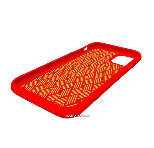 Чехол-накладка Silicone Weaving Case для iPhone 11 Красный 1012550 фото