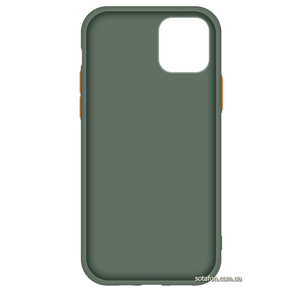 Чехол-накладка TPU Hoco Warrior Series Case для iPhone 11 Pro Темно-зеленый 0088576218p фото