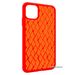 Чехол-накладка Silicone Weaving Case для iPhone 11 Красный 1012550 фото 4