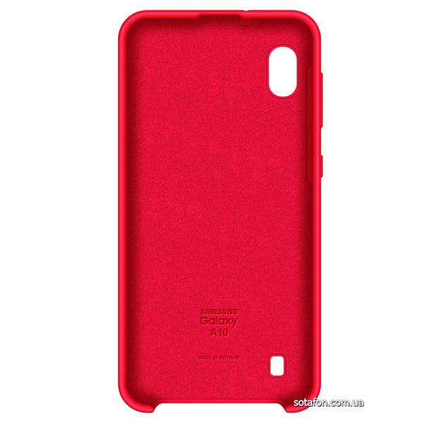 Чехол-накладка Silicone Cover (AA) для Samsung Galaxy A10 SM-A105F Малиновый 0088576306p фото | SOTAFON