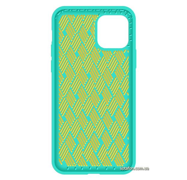 Чохол-накладка Silicone Weaving Case для iPhone 11 Pro Бірюзовий 1012551 фото