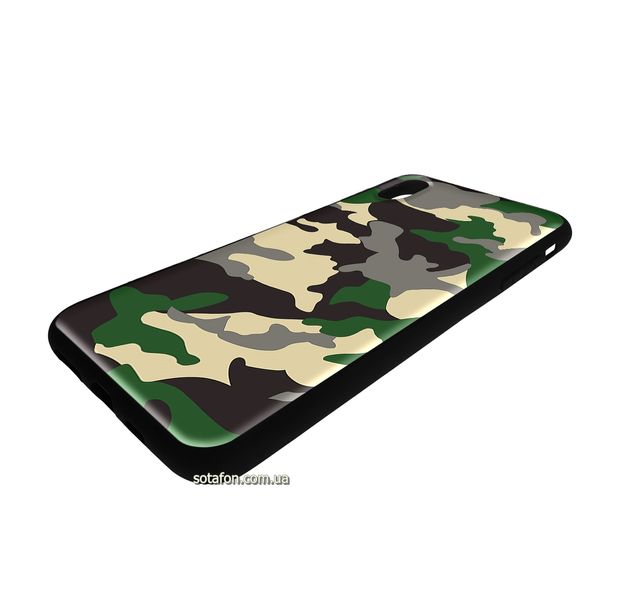 Чехол-накладка TPU Camouflage Case для iPhone Xs Max Зеленый 1001000380 фото