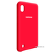 Чехол-накладка Silicone Cover (AA) для Samsung Galaxy A10 SM-A105F Малиновый 0088576306p фото 4 | SOTAFON